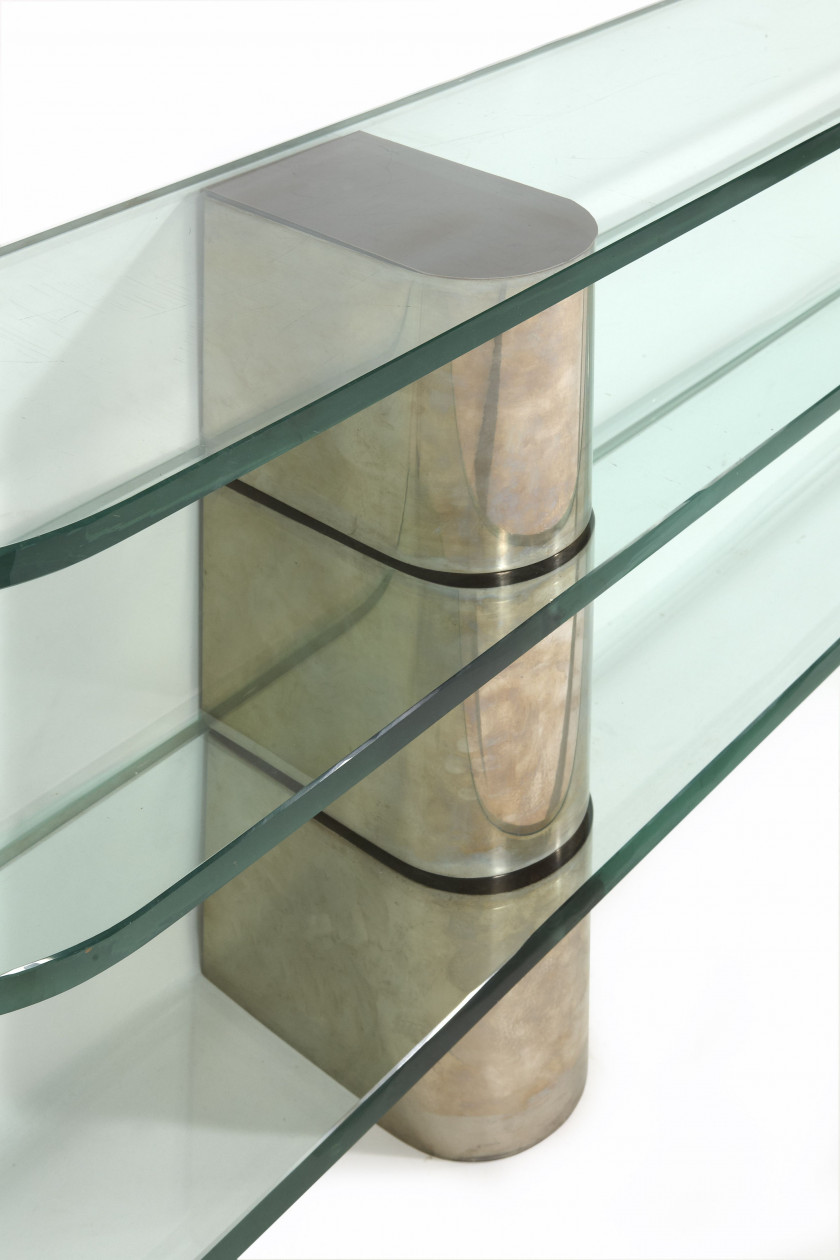 Eckart MUTHESIUS 1904-1989 Console et étagère murale - circa 1930