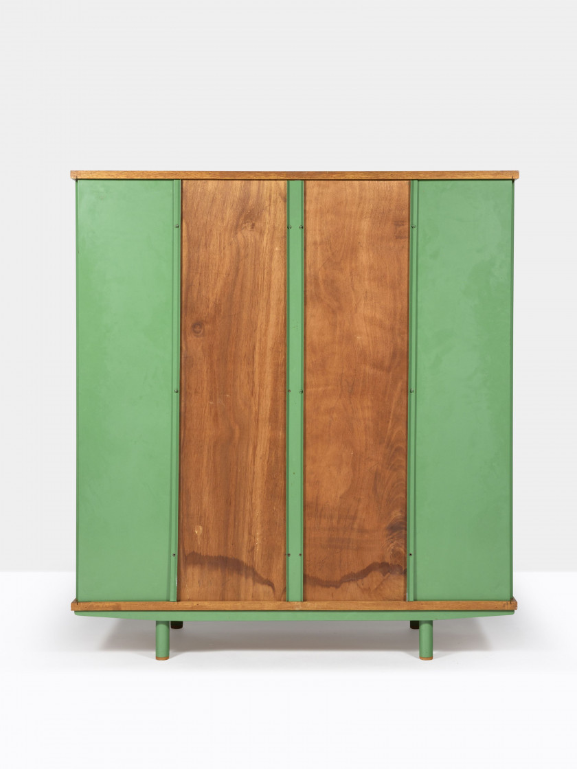 Jean PROUVÉ 1901-1984 Armoire modèle «AG 11» - circa 1950