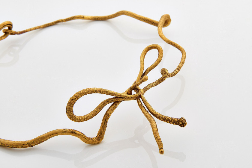 Claude LALANNE 1924-2019 Collier «Lien» - circa 1990