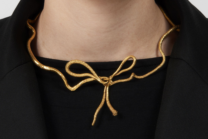 Claude LALANNE 1924-2019 Collier «Lien» - circa 1990