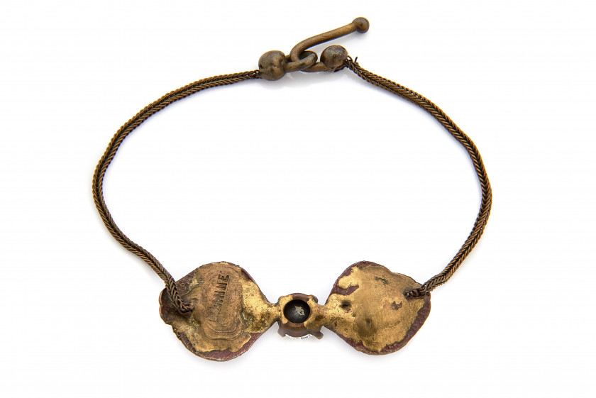 Claude LALANNE 1924-2019 Bracelet «Hortensia» - circa 1990