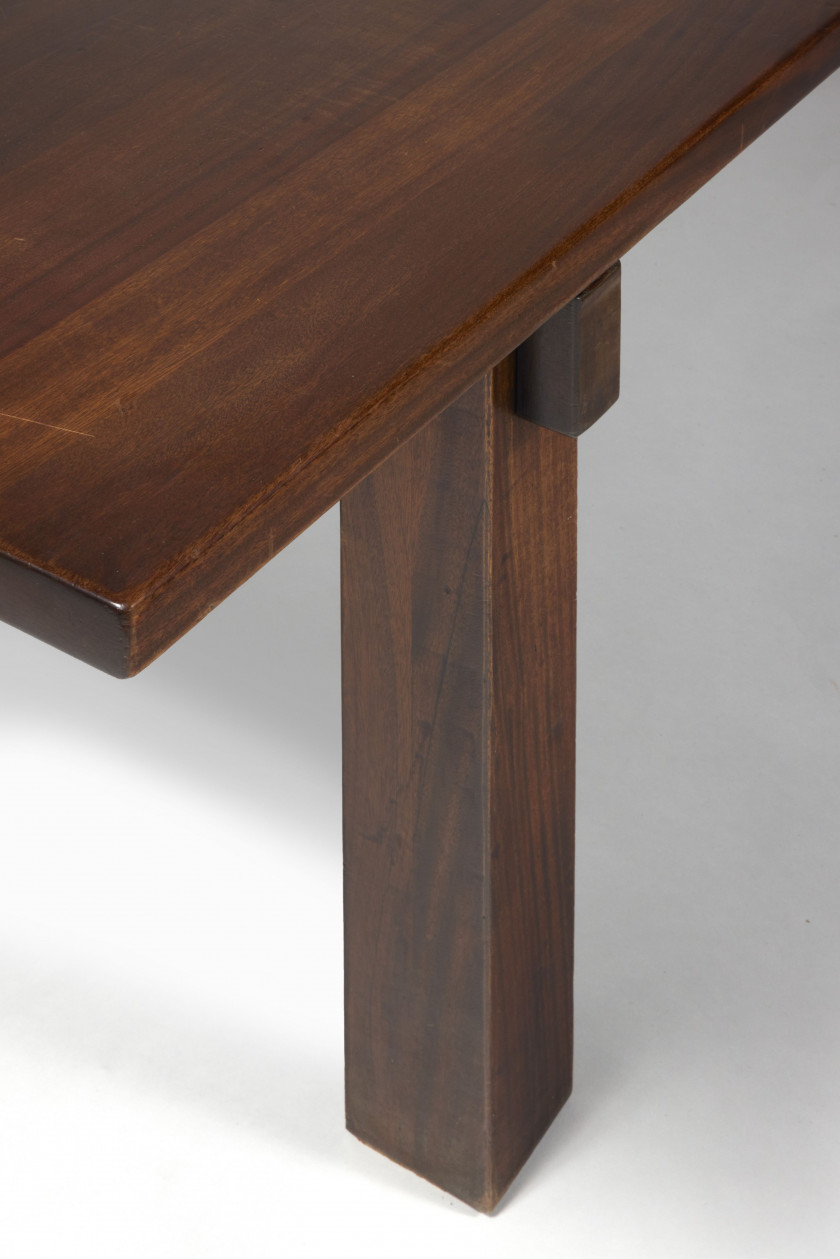 Charlotte PERRIAND 1903-1999 Table «Brazil» - le modèle créé circa 1970