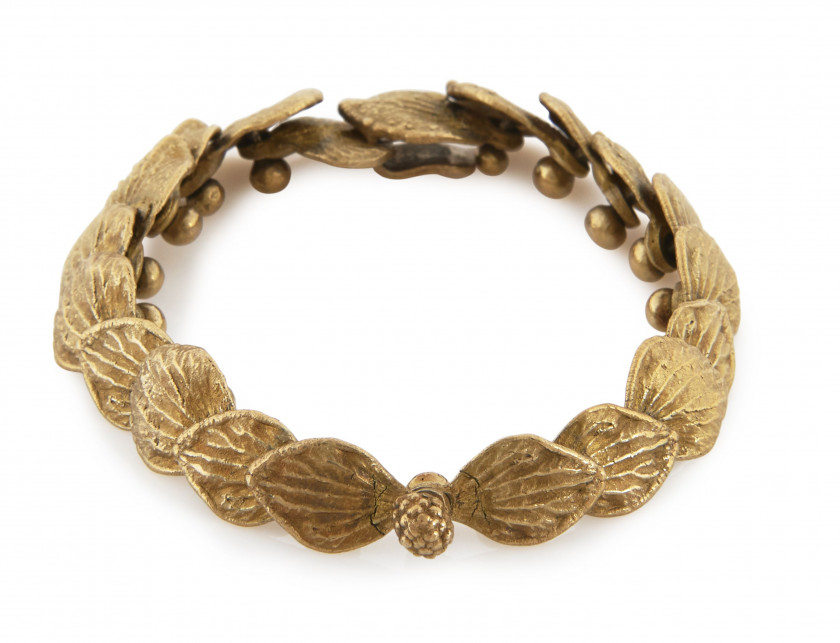 Claude LALANNE 1924-2019 Bracelet «Hortensia» - 1983