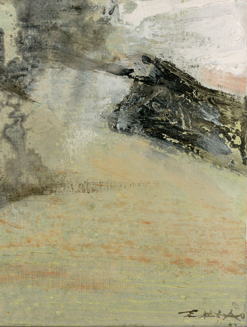 ZAO WOU- KI (1920 - 2013) 30.11.94 - 1994 Huile sur toile