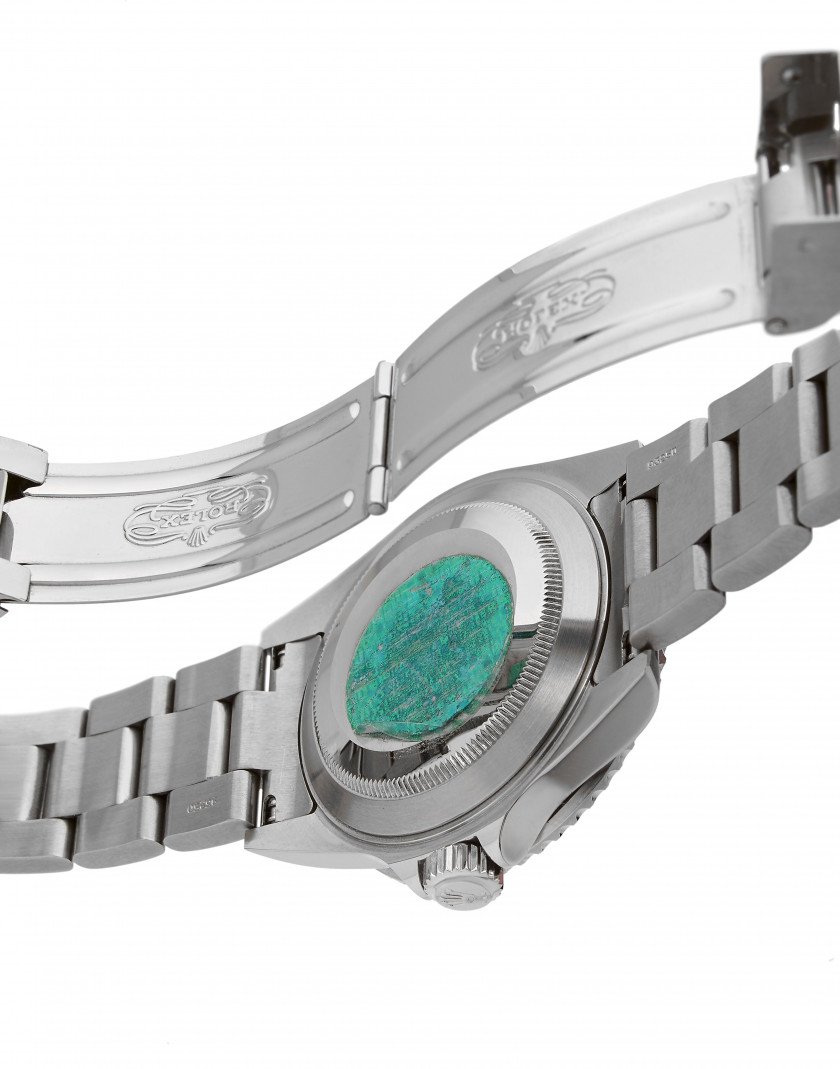 ROLEX  Submariner "Kermit", ref. 16610LV, n° F136610