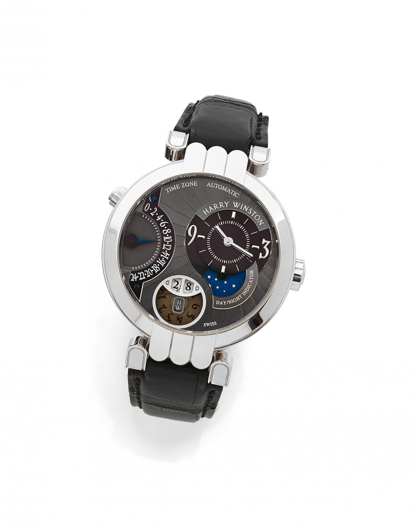 HARRY WINSTON  Excenter Time Zone, ref. 200/MATZ41W, n° 041 / 046235