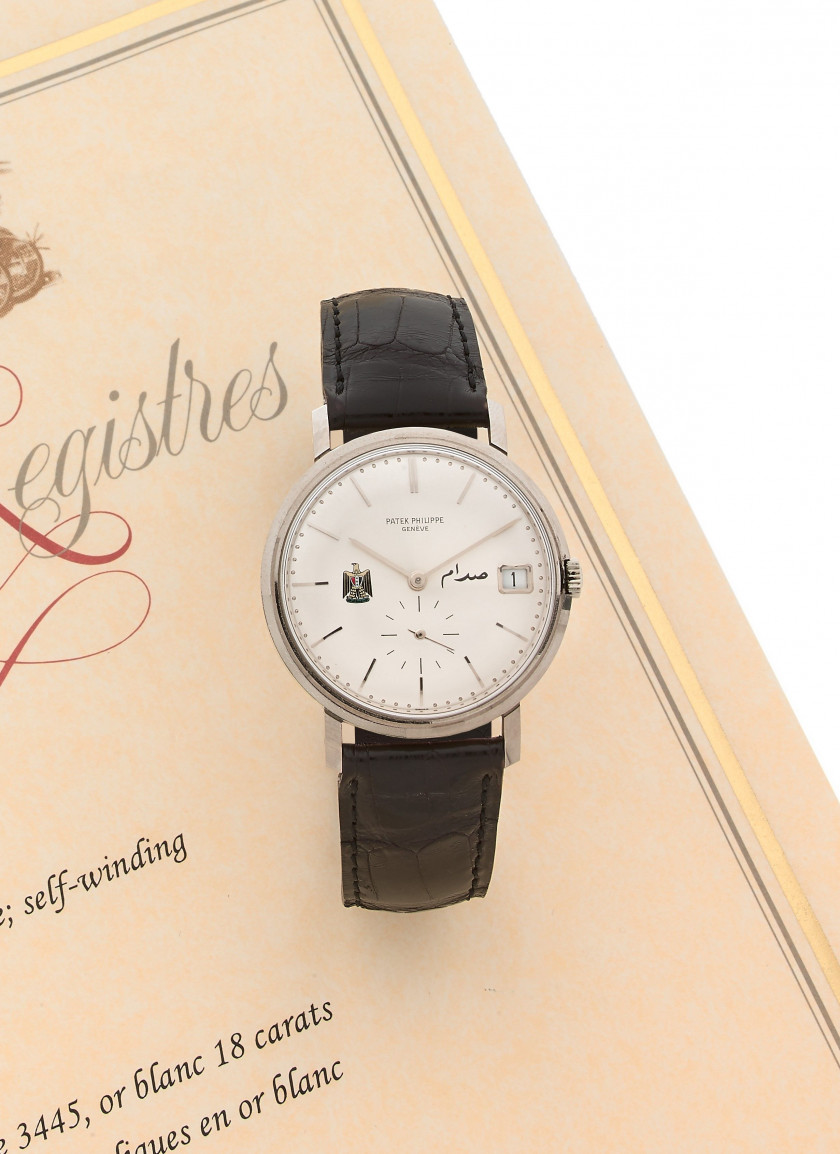 PATEK PHILIPPE  Calatrava "Eagle of Saladin", ref. 3445, n° 1233011 / 332087