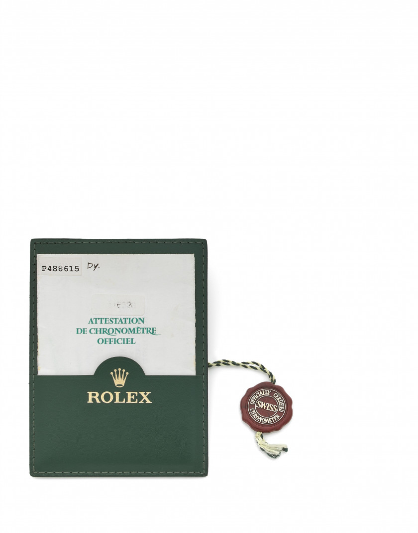 ROLEX  Daytona "Greek lemon cream dial", ref. 116520, n° P488615