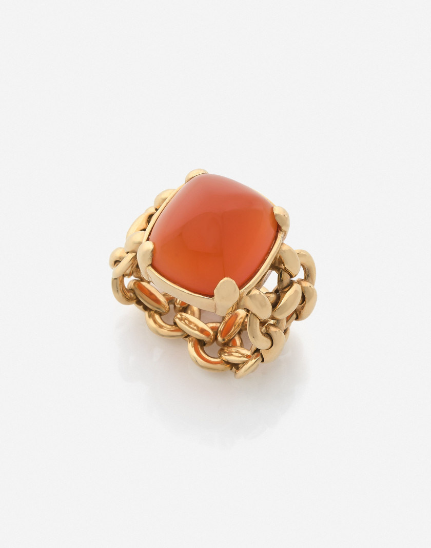 HERMES  Bague souple