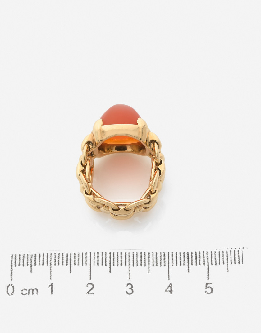HERMES  Bague souple