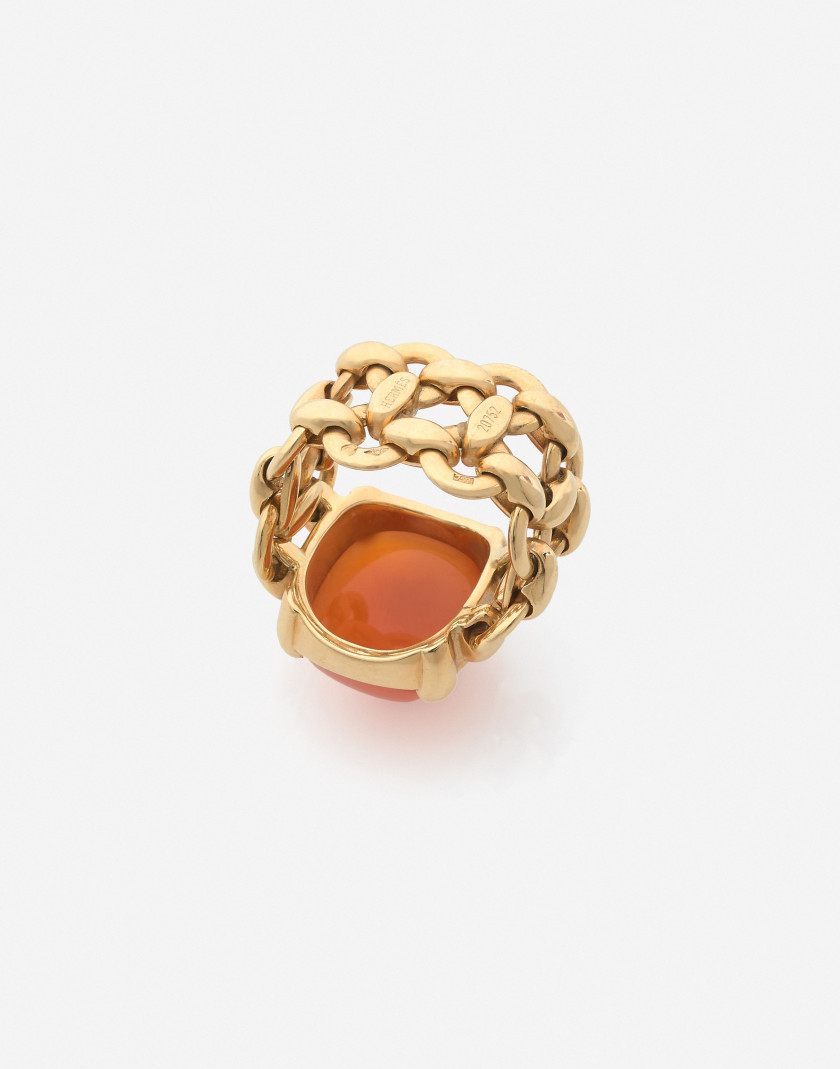 HERMES  Bague souple