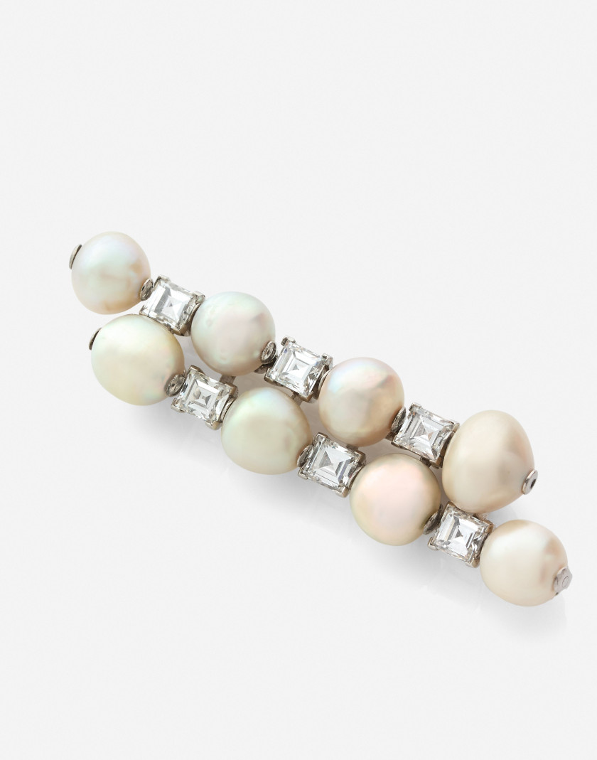 FARAONE (attribuée à)  Broche barrette