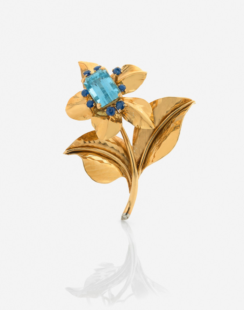 CARTIER  Clip de corsage