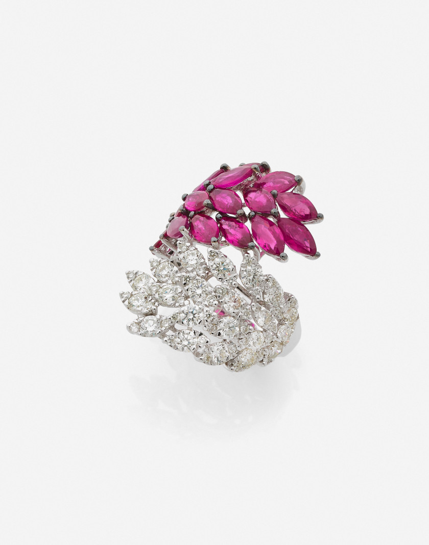 Bague croisée