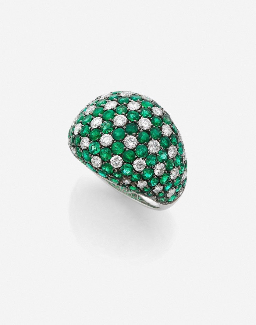 Bague bombée