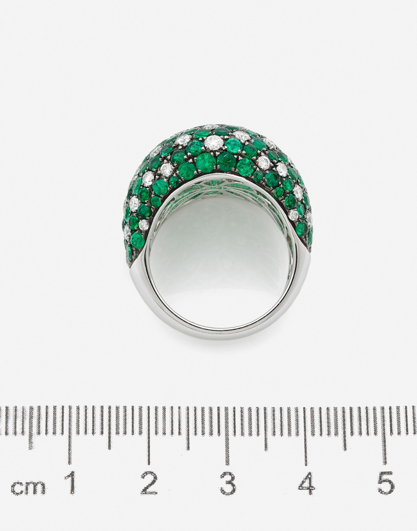 Bague bombée