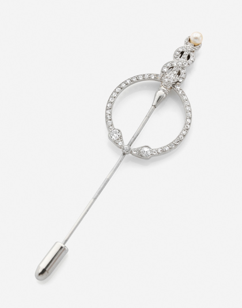 CARTIER  Broche épingle