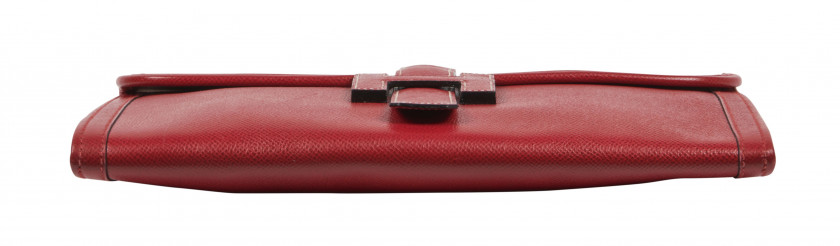 HERMÈS  Pochette JIGE Veau Epsom rouge  JIGE clutch Red Epsom calfskin leather  ****