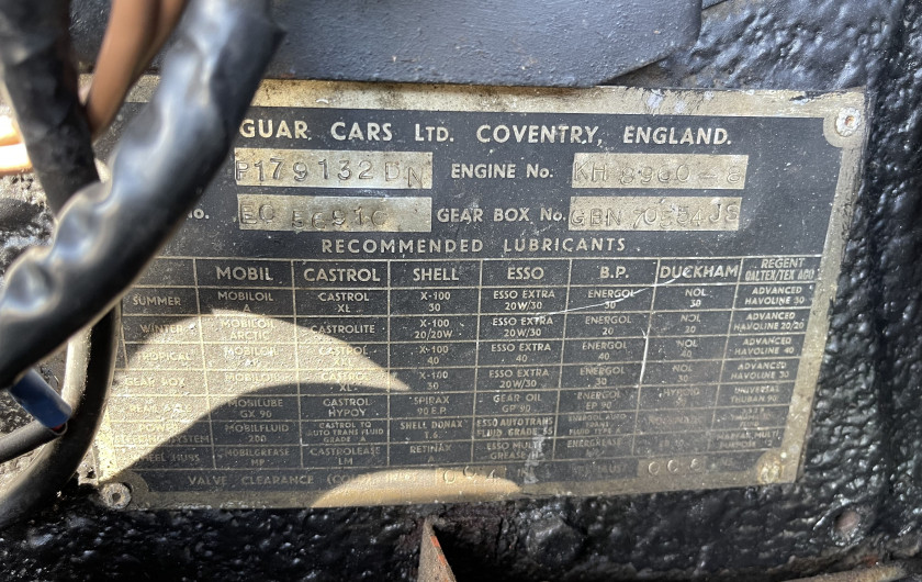 1963 Jaguar MK 2 3.4L