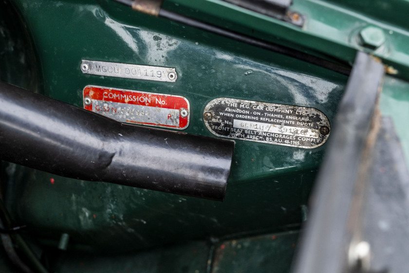 1968 MG C Cabriolet  No reserve