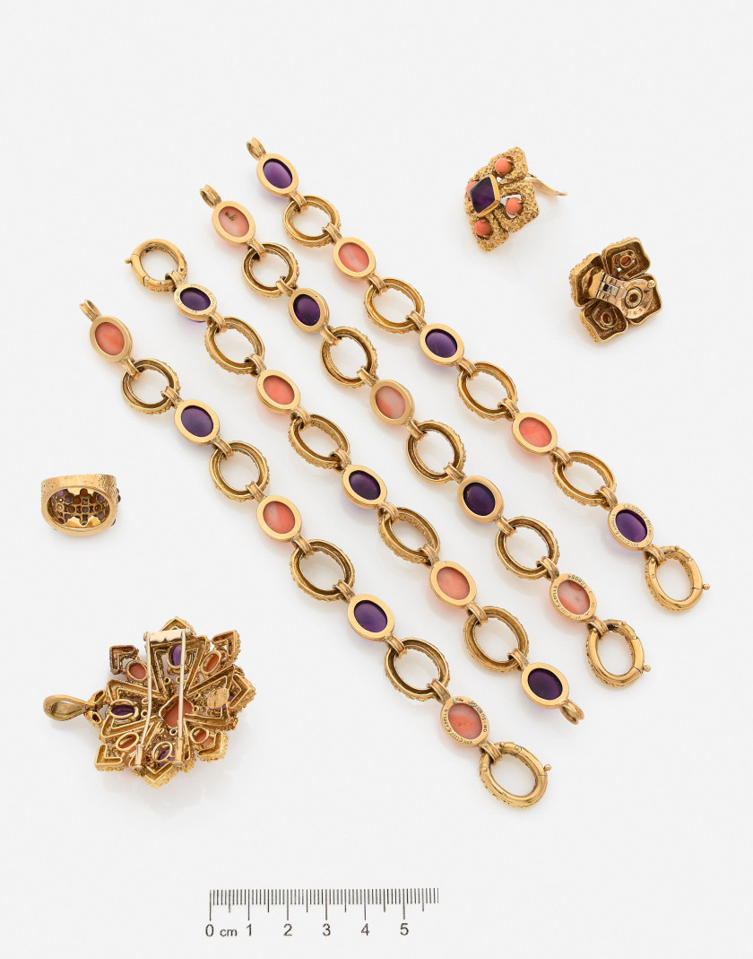 VAN CLEEF & ARPELS  Parure "Delphes"