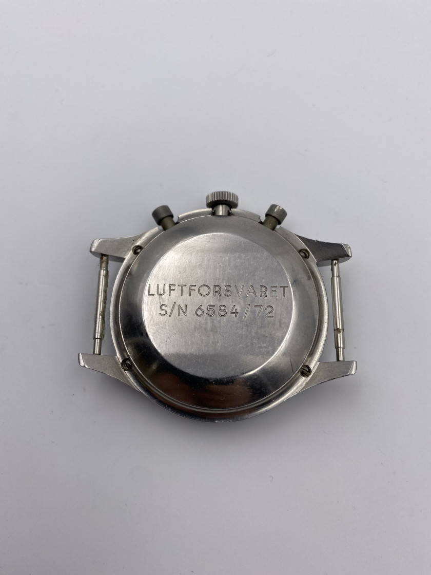 HEUER  "Luftforsvaret", ref. 1550SG, n° S/N 6584 / 72