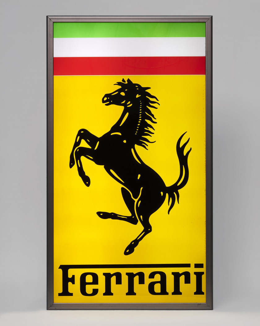 FERRARI  Enseigne lumineuse