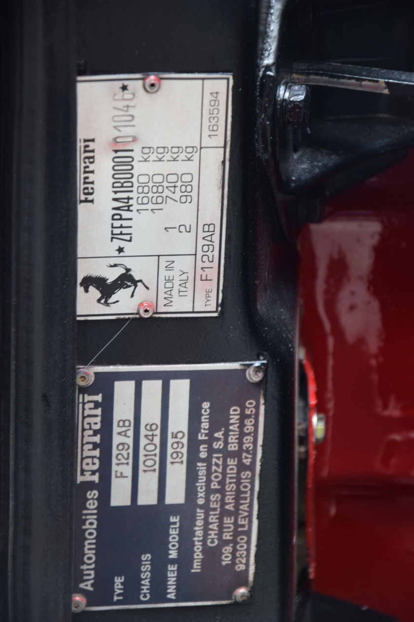 1995 Ferrari F355 Challenge