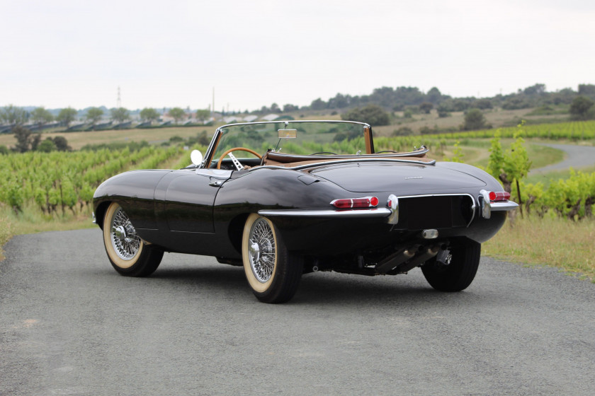 1962 Jaguar Type E 3.8L Roadster Plancher Plat