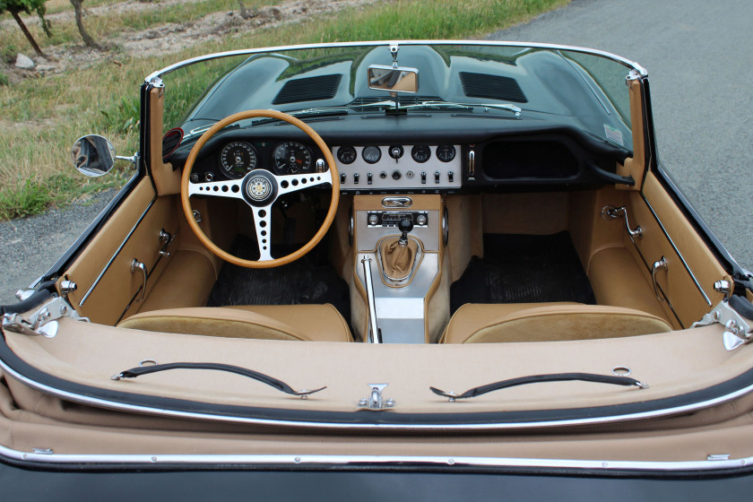 1962 Jaguar Type E 3.8L Roadster Plancher Plat