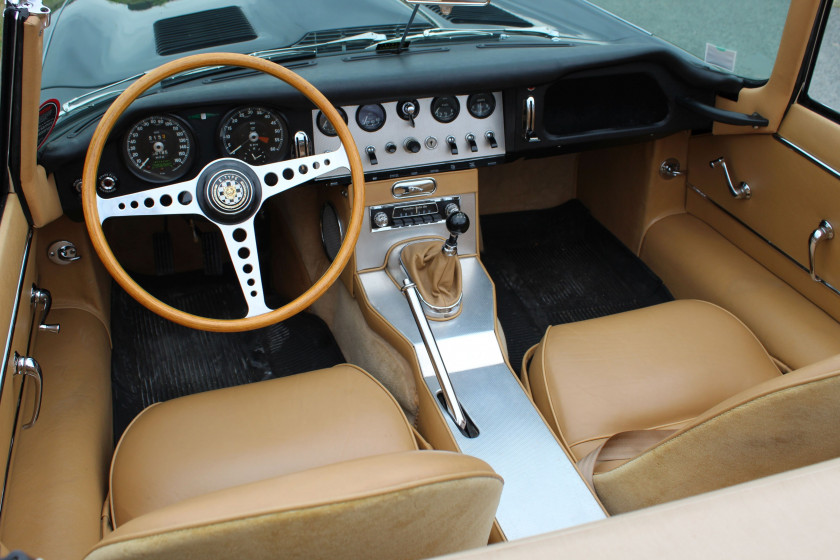 1962 Jaguar Type E 3.8L Roadster Plancher Plat