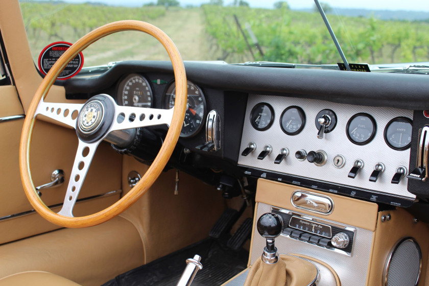 1962 Jaguar Type E 3.8L Roadster Plancher Plat