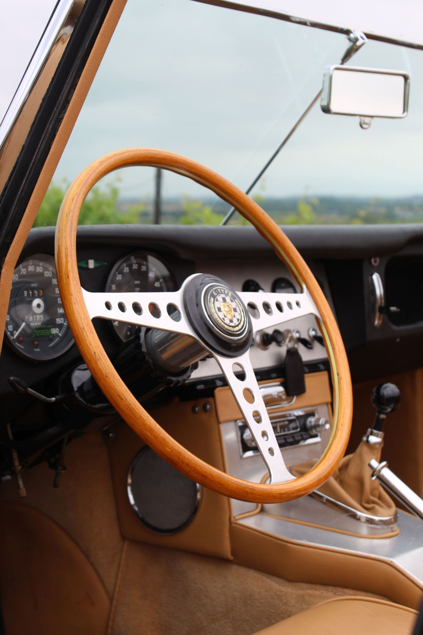 1962 Jaguar Type E 3.8L Roadster Plancher Plat