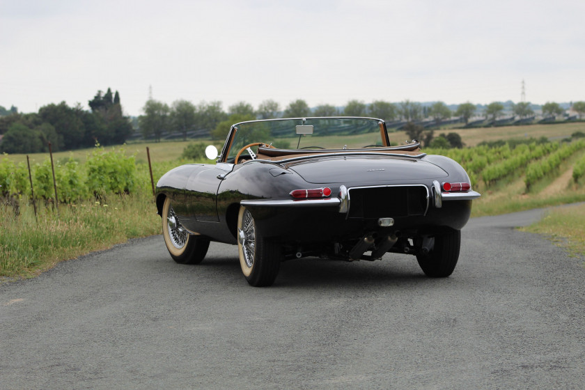 1962 Jaguar Type E 3.8L Roadster Plancher Plat