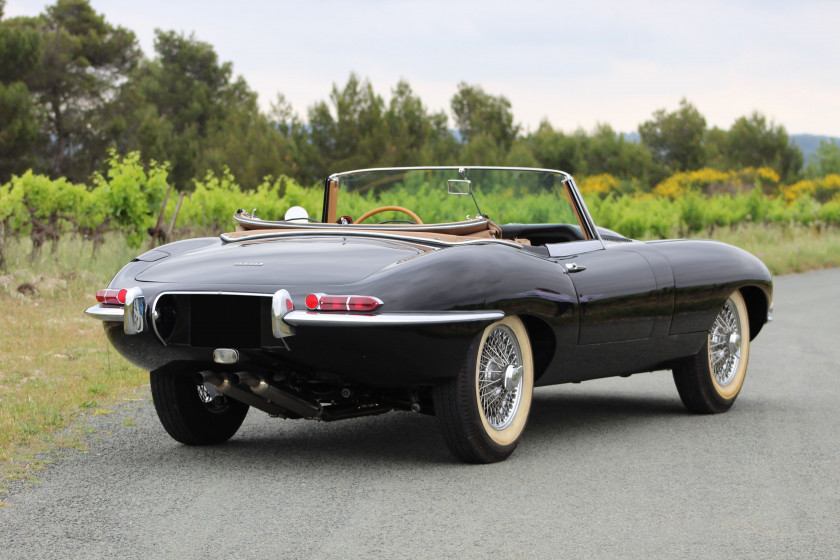 1962 Jaguar Type E 3.8L Roadster Plancher Plat