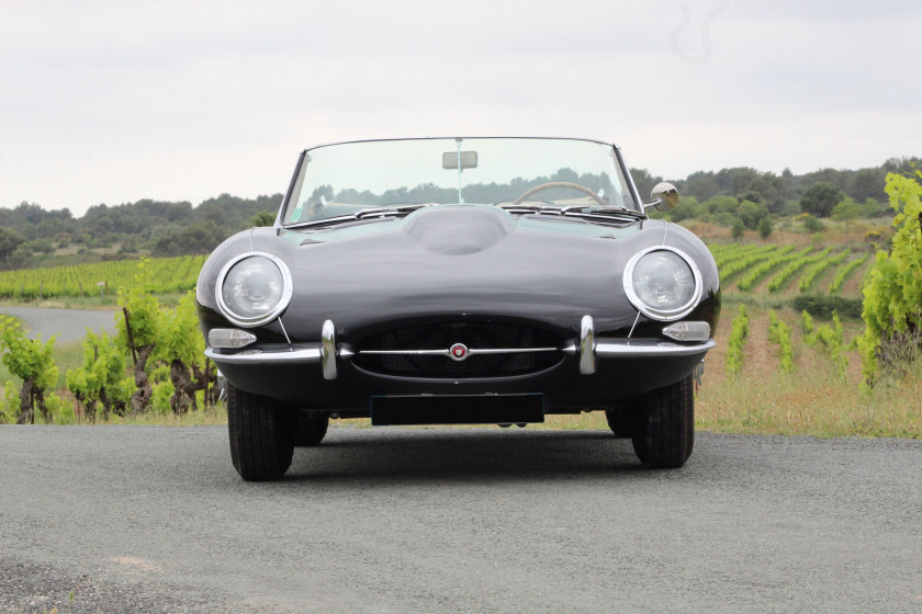 1962 Jaguar Type E 3.8L Roadster Plancher Plat