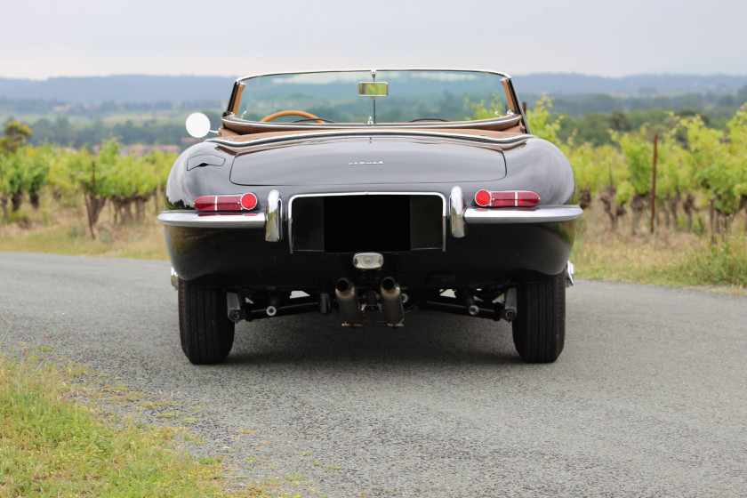 1962 Jaguar Type E 3.8L Roadster Plancher Plat