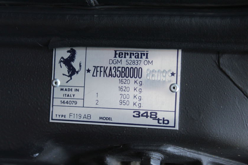 1990 Ferrari 348 TB