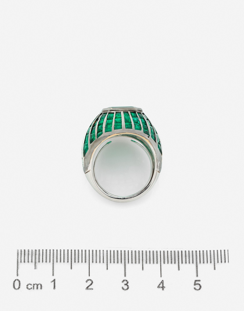 REPOSSI  Bague dôme