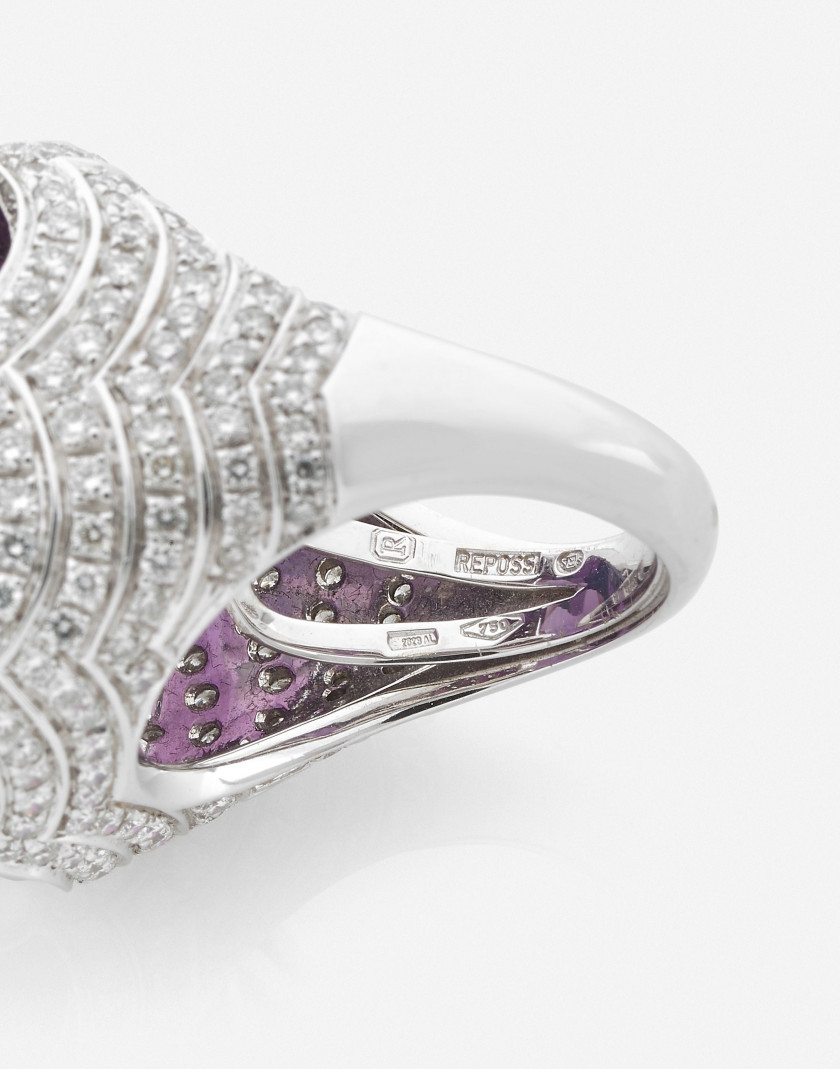 REPOSSI  Bague cocktail