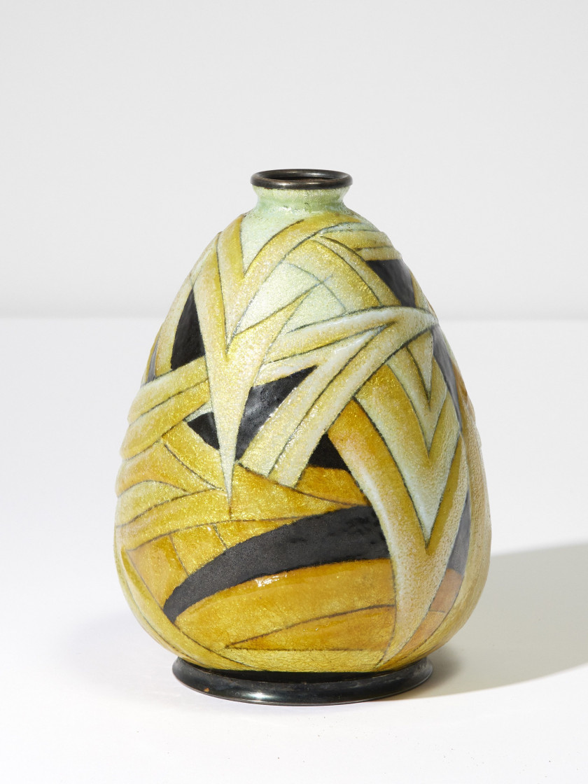 Camille FAURÉ 1874-1956 Vase forme «Louis» - circa 1970