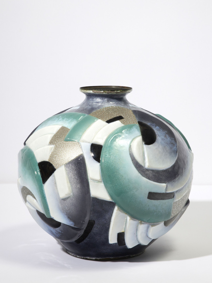 Camille FAURÉ 1874-1956 Vase forme «René» - circa 1970