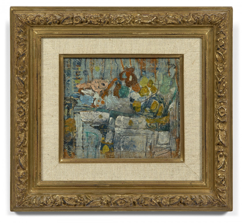 Jean Puni dit POUGNY 1892 - 1956 Sans titre Huile sur toile