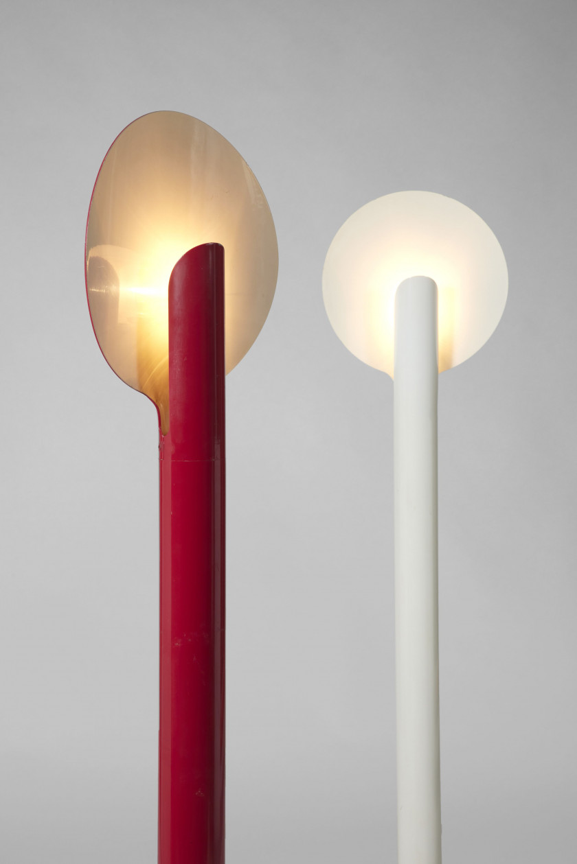 Pierre PAULIN 1927-2009 Lampadaire dit «Élysée» - circa 1972