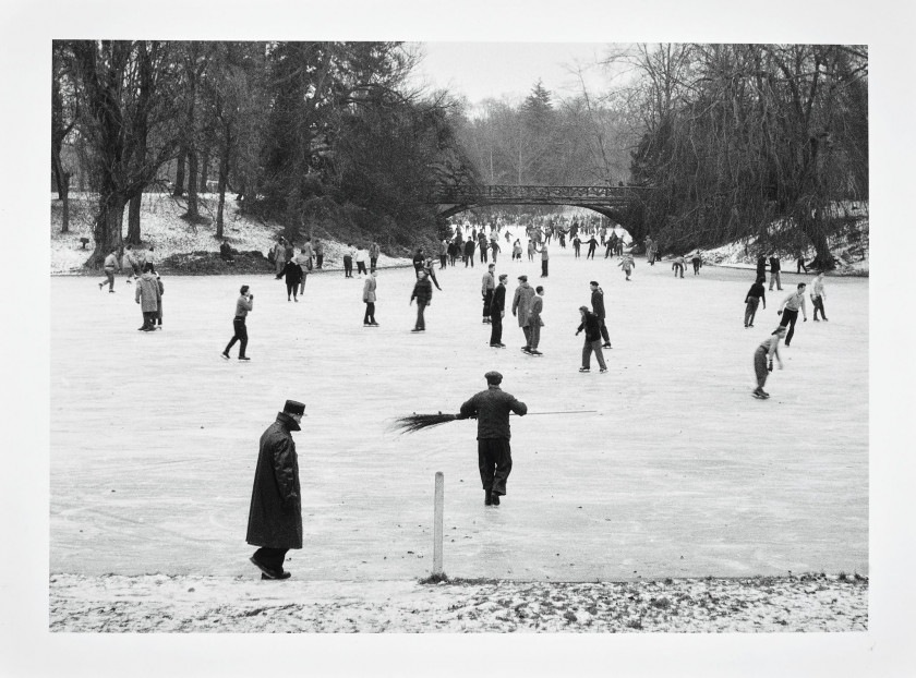 Willy RONIS 1910 - 2009 Bois de Boulogne - Paris, 1954 Épreuve argentique (c. 1990)