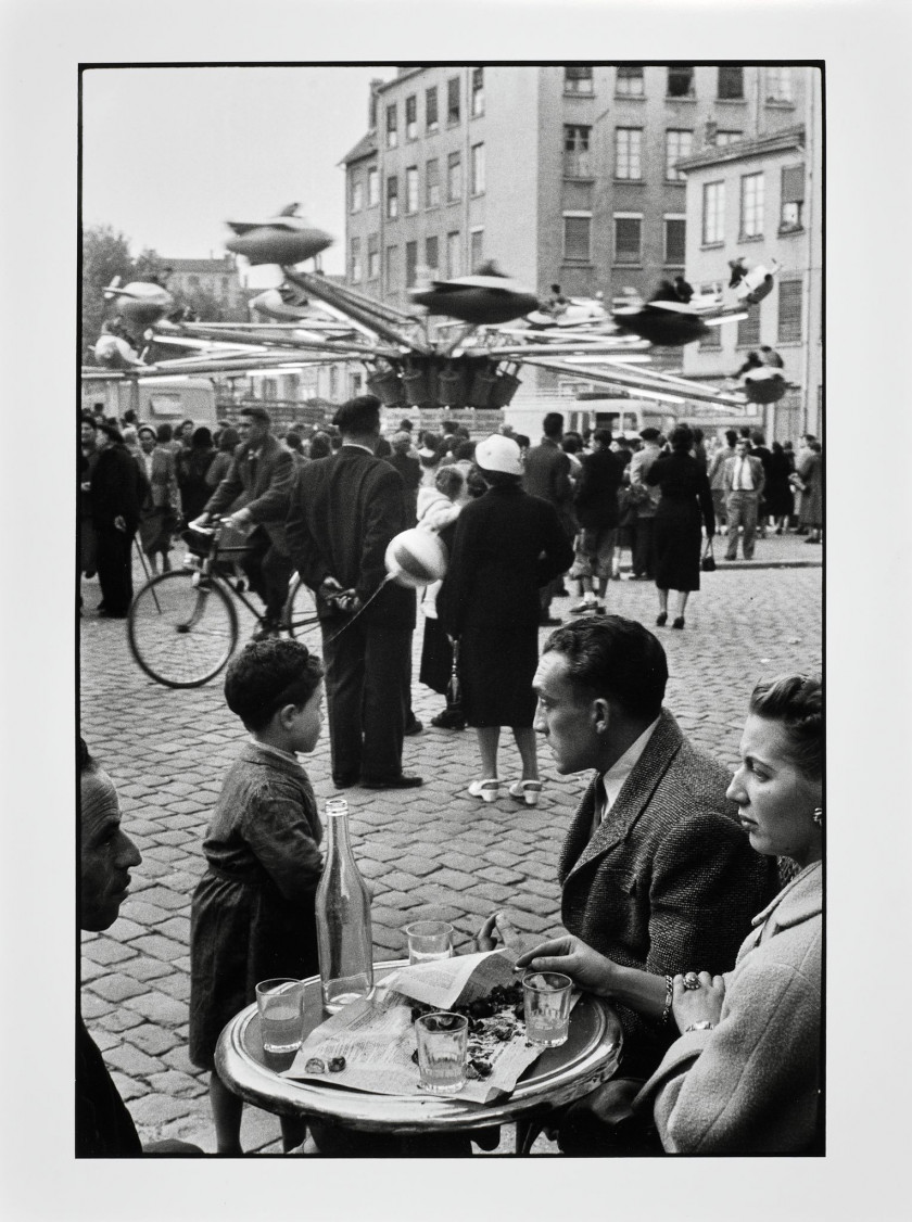 Willy RONIS 1910 - 2009 La vogue à Croix-Rousse - Lyon, 1955 Épreuve argentique (c. 1990)