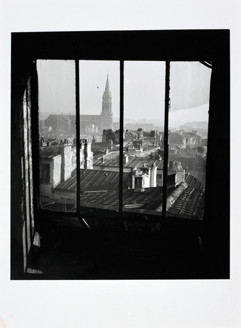 Willy RONIS 1910 - 2009 Portfolio Belleville-Ménilmontant - Rue Laurence Savart, 1948 - Rue Clavel, 1948 - Maternelle - Cour, rue Pi...