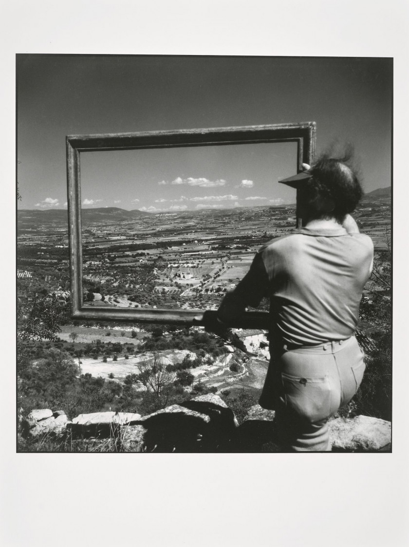 Willy RONIS 1910 - 2009 André Lhote - Gordes, 1947 Épreuve argentique (c. 1990)