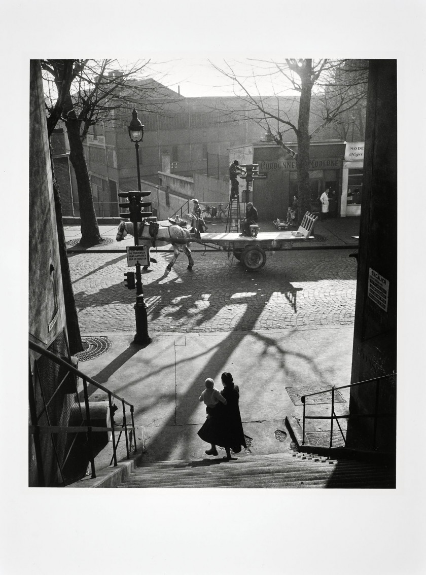 Willy RONIS 1910 - 2009 Avenue Simon Bolivar - Paris, 1950 Épreuve argentique (c. 2000)