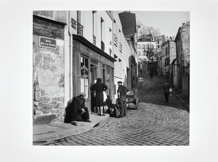 Willy RONIS 1910 - 2009 Rue de la Mare et rue de Savies, Ménilmontant - Paris, 1948 Épreuve argentique (c. 1990)